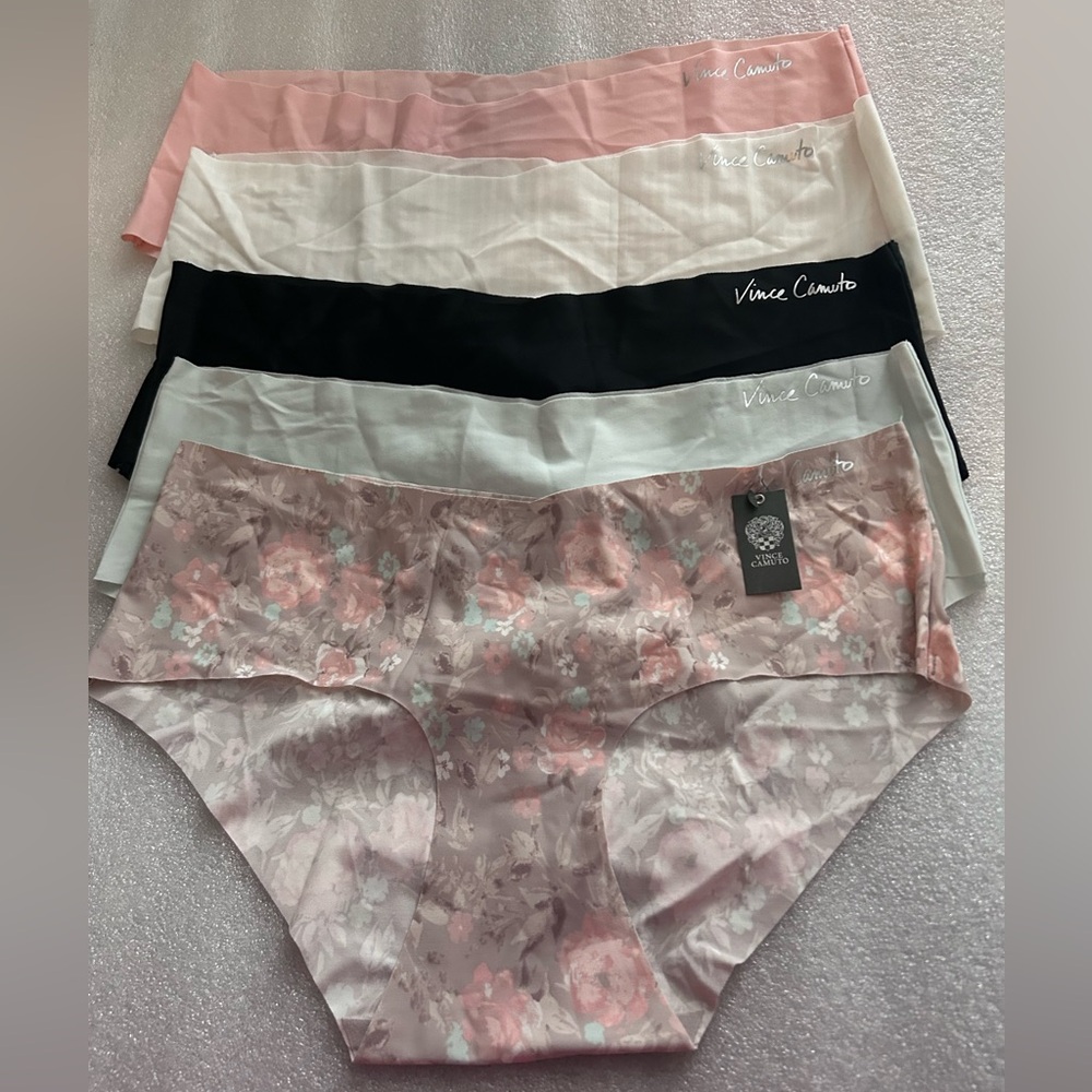 Vince Camuto 5 No Seam Hipsters set XL